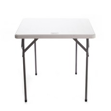 아웃도어포레스트 브로몰딩 접이식 사각 스퀘어 야외 폴딩 테이블 800, 화이트