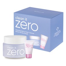 Banila co Clean It Zero 潔面膏淨化 100ml + 潔面泡沫 30ml 套裝 2pieces, 1組