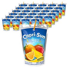 농심 카프리썬 오렌지망고, 200ml, 40개