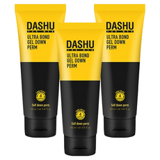 DASHU 男性強力壓貼燙髮膠組, 150ml, 3組