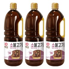 CJ BEKSUL 白雪 韓式烤牛肉醬, 2.05kg, 3個