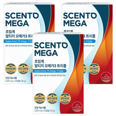 超臨界rTG Omega 3三重補充膠囊, 3盒, 30顆