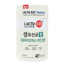 Chong Kun Dang 鍾根堂 LACTO-FIT 腸道乳酸菌 LACTO-FIT 活性乳酸菌 腸道益生菌 60p, 120g, 1個