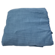 小銅板 防水沙發套 S(單人) 95%聚酯纖維+5%彈力纖維, 方格 寶石藍, 1個