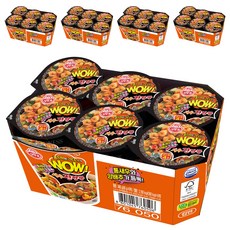오뚜기 와우 새우 진짬뽕 컵 80g, 30개