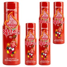 삼양 핵불닭소스, 200g, 5개