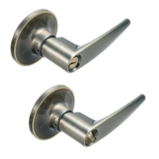 FAULTLESS 加安牌 水平房門鎖 60mm, 青古銅, 1盒