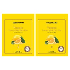 COCOPHARM 維他命C精華面膜 23g, 1片, 100片