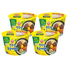 오뚜기 컵밥 전주식돌솥비빔밥+계란국, 270g, 4개