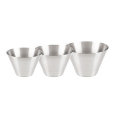 STA AMi 不鏽鋼刨冰碗 3入, 單色, 1套