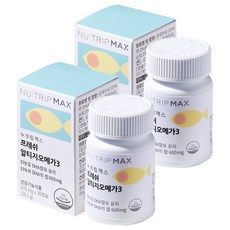 뉴트립 프레쉬 알티지오메가3 870 mg, 30정, 2개
