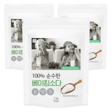 Saenghwalgongsik 小蘇打粉, 2kg, 3個