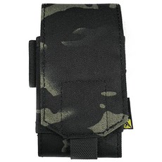 FIKER TACTICAL 手機包 多地形迷彩 黑色