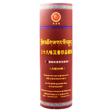 風馬寶 三十八味珍品藏香 粗0.3 x 22cm 200支, 沉香