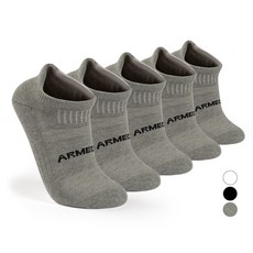 ARMEDES 運動襪5雙組 AR-11, 灰色