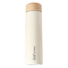르리에 할로 미니 보온보냉병, 화이트, 250ml, 1개