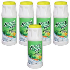 SODA SCHOOL 優質小蘇打容器類型, 5個, 450g