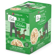 웨루바 캣츠인더키친 칙 매그넛 주식파우치, 닭, 85g, 12개