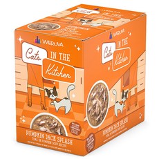 웨루바 캣츠인더키친 펌킨 잭스 플래쉬 주식파우치, 참치, 85g, 12개