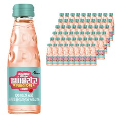 헬씨올리고 프리바이오틱스 스파클링 탄산음료, 100ml, 60개
