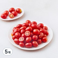 스윗토 스테비아 라이트 대추 방울 토마토, 1kg, 5개