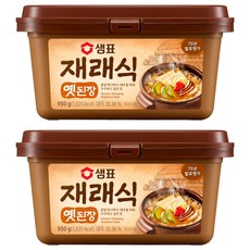 샘표 재래식옛된장, 950g, 2개
