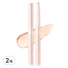 바닐라코 무드 온 아이 컬러 스틱 0.5g, 01 펄리 스킨, 2개