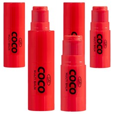 LeVrai Roro保濕棒 紅色, 3支, 6.7g