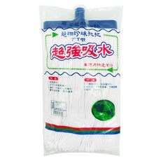 荃冠7拖把頭 超細纖維 強效吸水 適用多種地板 可替換 輕鬆清潔, 1袋