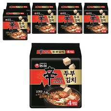 신라면 블랙 두부김치맛 라면 127g, 24개