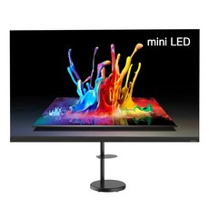 이노스 4K UHD QLED TV + 대형 삼탠바이미 티비 스탠드 삼텐바이미 TV 거치대 FS-30 블랙 세트, 164cm(65인치), HWT2146, 방문설치