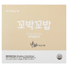 VIVLIV 蛋白奶昔粉 麵茶穀物口味, 280g, 1盒