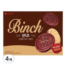롯데웰푸드 빈츠, 204g, 4개