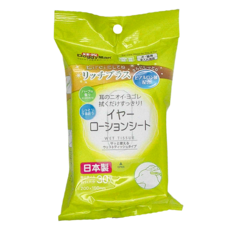 DoggyMan 多格漫 犬貓用簡約生活濕紙巾 耳周清潔, 30張, 1包
