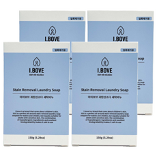 ibove 過碳酸鈉去汙洗衣皂, 4個, 127g