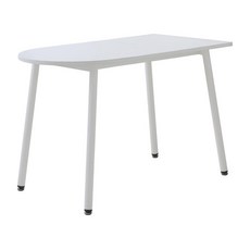 SHABATH Scardina COZY 半橢圓餐桌, 4人, 白色