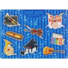 Kes.B Tenten 聲音手抓板樂器拼圖 2237, 8件, 1個