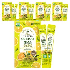 네이처드림 리얼 유기농 올리브오일 레몬즙 올레샷, 280ml, 5개