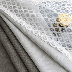 지나송 보노 화이트에디션 아일렛 봉포함 암막커튼 세트