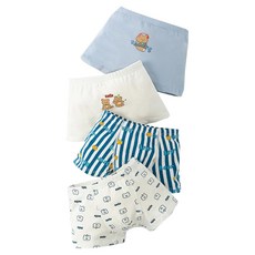 남아용 블루베어 사각팬티 4종 세트