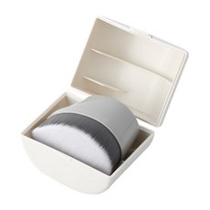 MUJI 無印良品 粉底刷 附盒 60 x 45 x 42mm, 單一顏色, 1個