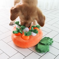 DING DONG PET 寵物嗅聞玩具 胡蘿蔔造型, 單一顏色, 1個