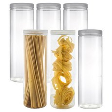 실리쿡 냉장고수납용기 원형특대, 6개, 1세트