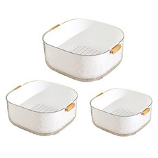 Market Pio 清洗瀝水籃 3件組, 類型1, 1套