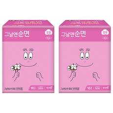 YEJIMIIN 玥之美人 Barbapapa 純棉蝶翼衛生棉 中號 25cm, 16片, 2包
