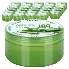 라라폴리 알로에베라 100% 수딩젤, 300ml, 30개