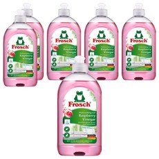 Frosch 德國小綠蛙 德國廚房洗潔精 覆盆莓, 500ml, 6個