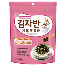 韓味不二 兒童海苔酥, 混合口味, 40g, 1包