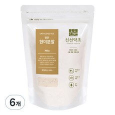 신선약초 볶은 현미분말, 6개, 300g