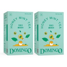 DOMINGO 蜂蜜薄荷茶包, 1.5g, 20包, 2盒